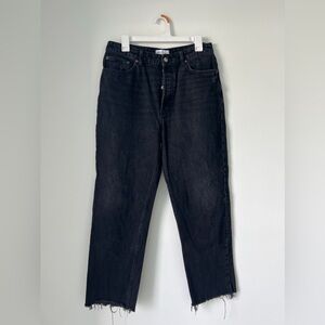 Zara distressed denim jeans